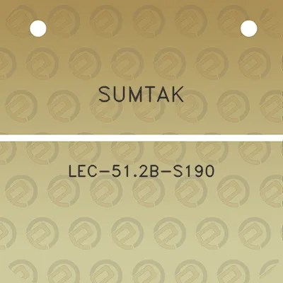 sumtak-lec-512b-s190