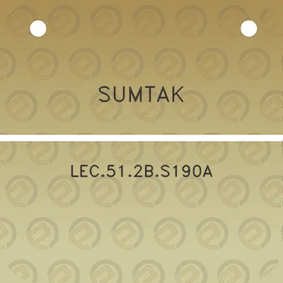 sumtak-lec512bs190a