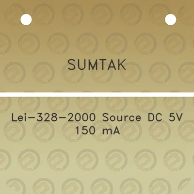 sumtak-lei-328-2000-source-dc-5v-150-ma