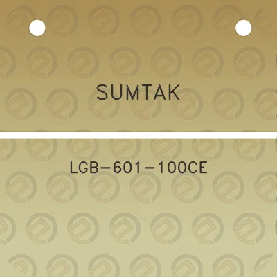 sumtak-lgb-601-100ce