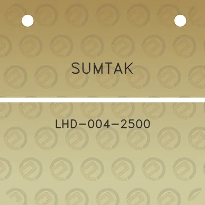 sumtak-lhd-004-2500