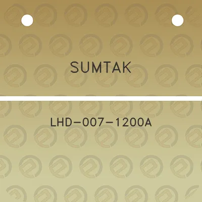 sumtak-lhd-007-1200a