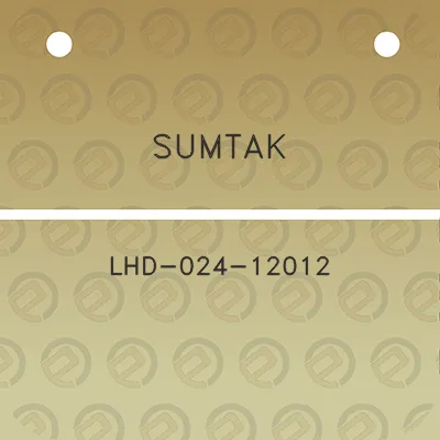 sumtak-lhd-024-12012