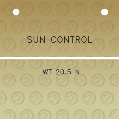 sun-control-wt-205-n