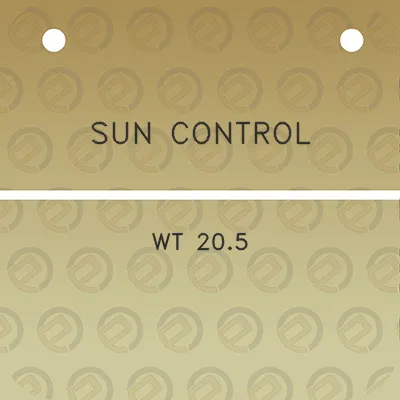 sun-control-wt-205