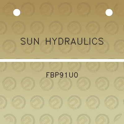 sun-hydraulics-fbp91u0