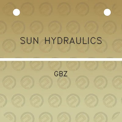 sun-hydraulics-gbz