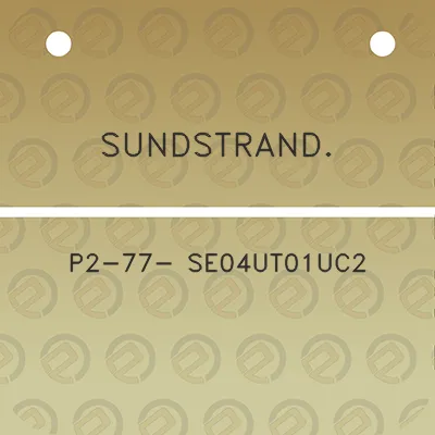 sundstrand-p2-77-se04ut01uc2