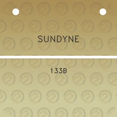 sundyne-133b