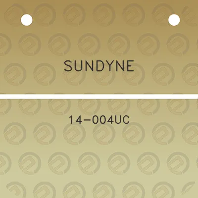 sundyne-14-004uc