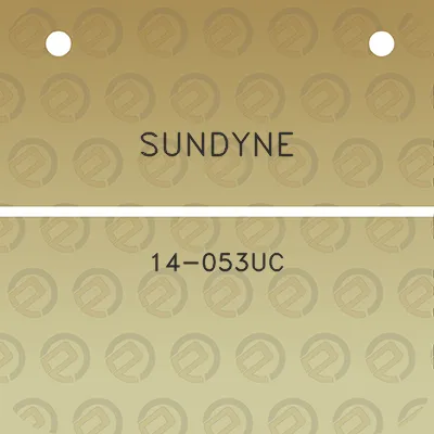 sundyne-14-053uc