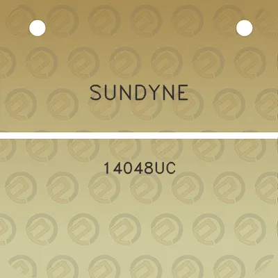 sundyne-14048uc