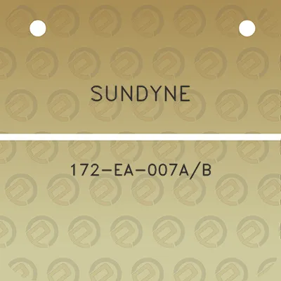 sundyne-172-ea-007ab