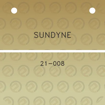 sundyne-21-008