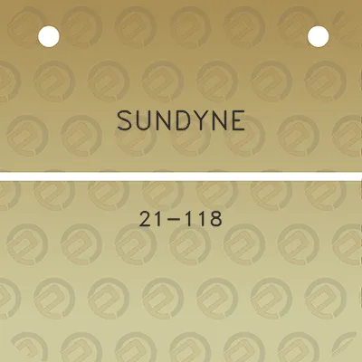 sundyne-21-118