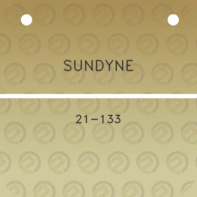 sundyne-21-133