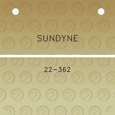 sundyne-22-362