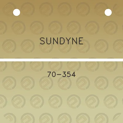 sundyne-70-354