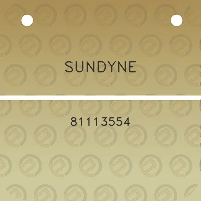 sundyne-81113554