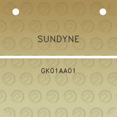 sundyne-gk01aa01