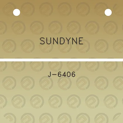 sundyne-j-6406