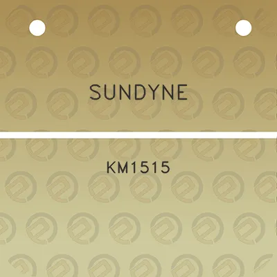 sundyne-km1515