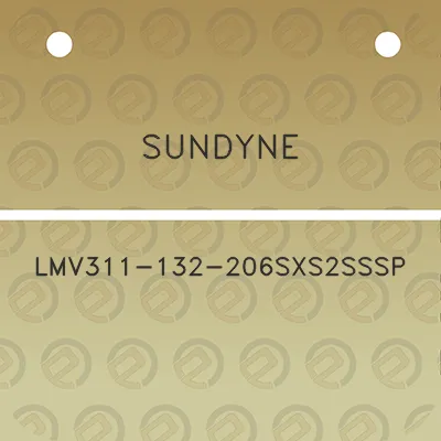 sundyne-lmv311-132-206sxs2sssp