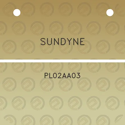 sundyne-pl02aa03