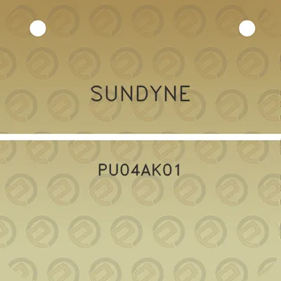 sundyne-pu04ak01