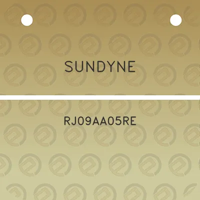 sundyne-rj09aa05re