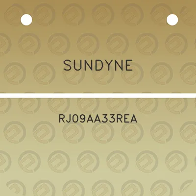 sundyne-rj09aa33rea