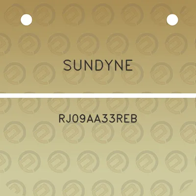 sundyne-rj09aa33reb