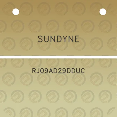 sundyne-rj09ad29dduc