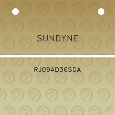 sundyne-rj09ad36sda