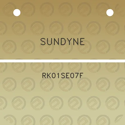 sundyne-rk01se07f