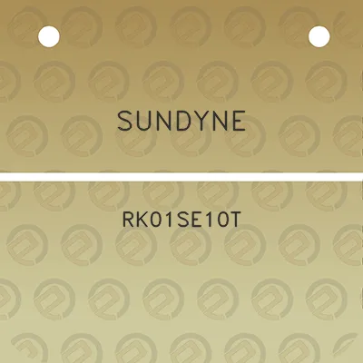 sundyne-rk01se10t