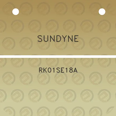 sundyne-rk01se18a