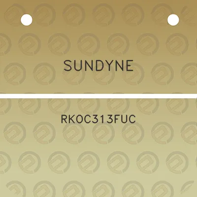 sundyne-rkoc313fuc