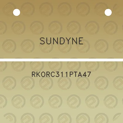 sundyne-rkorc311pta47