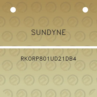 sundyne-rkorp801ud21db4