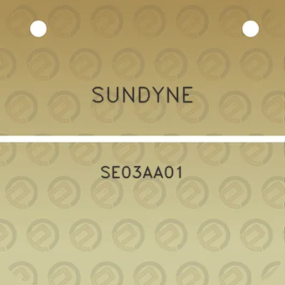 sundyne-se03aa01