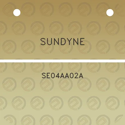 sundyne-se04aa02a