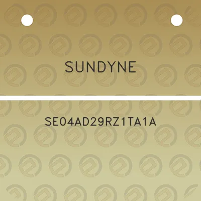 sundyne-se04ad29rz1ta1a