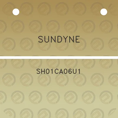 sundyne-sh01ca06u1