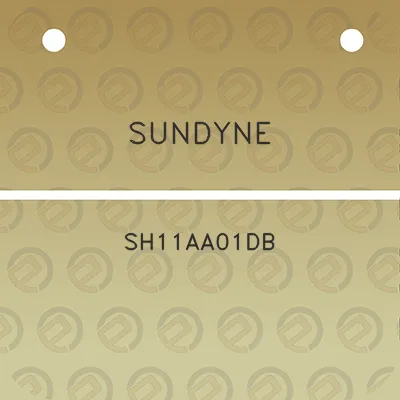 sundyne-sh11aa01db