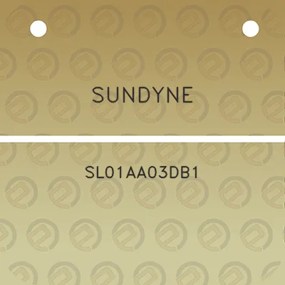 sundyne-sl01aa03db1