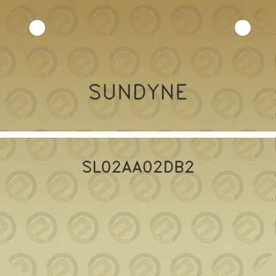 sundyne-sl02aa02db2