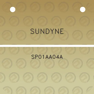 sundyne-sp01aa04a