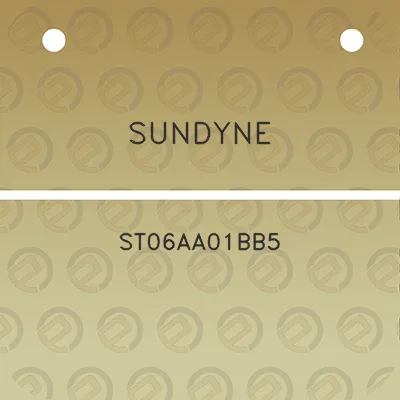 sundyne-st06aa01bb5