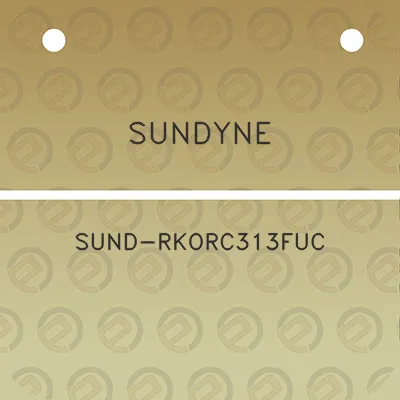 sundyne-sund-rkorc313fuc